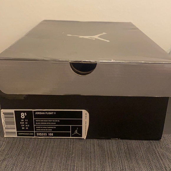 Jordan Flight 9 Olympics Size 8.5 New with Box! - Picture 2 of 6